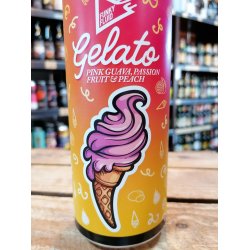 Funky Fluid Gelato: Pink Guava, Passion Fruit & Peach